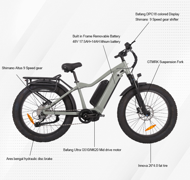 electric snow bike