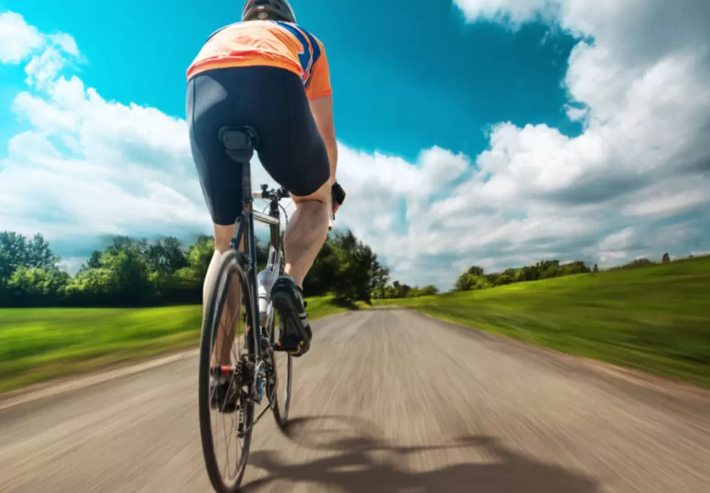 Why road bikes are faster than mountain bikes