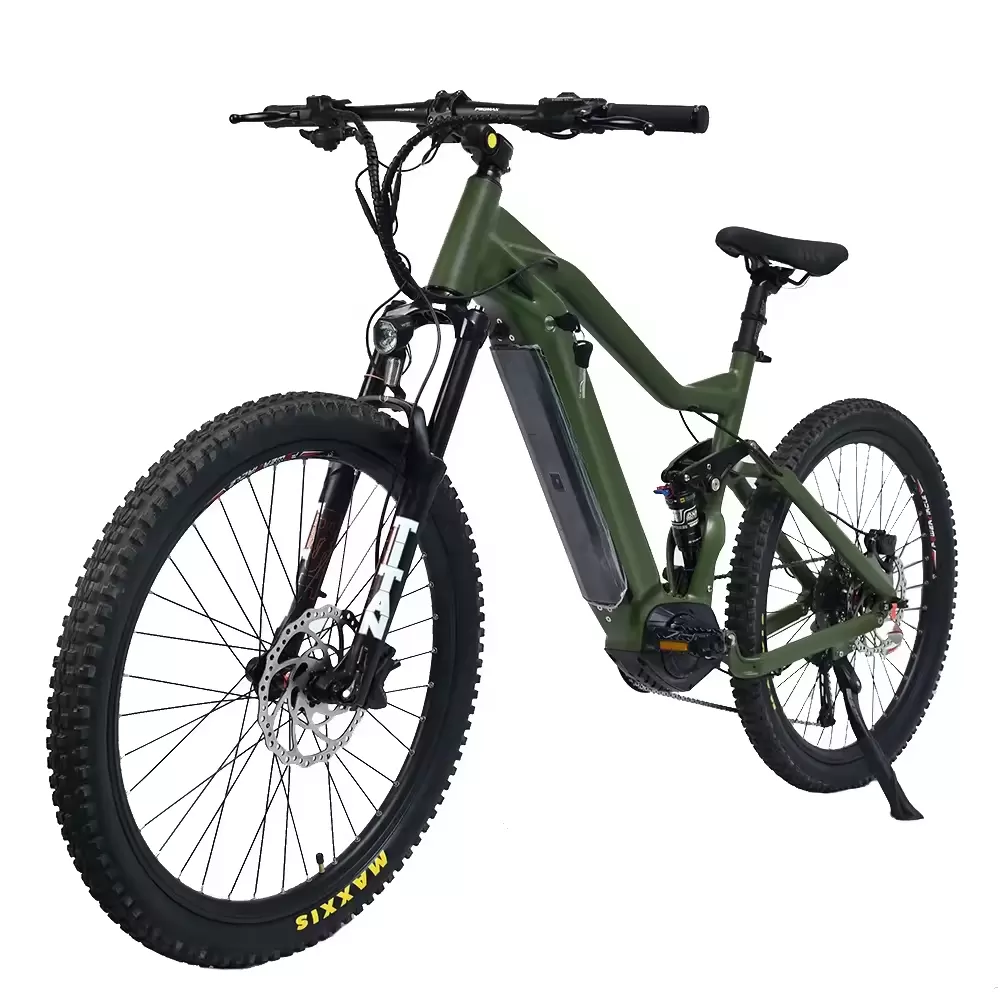 27.5inch Electric Mountain Bike Full Suspension Electric Bicycle Ebike